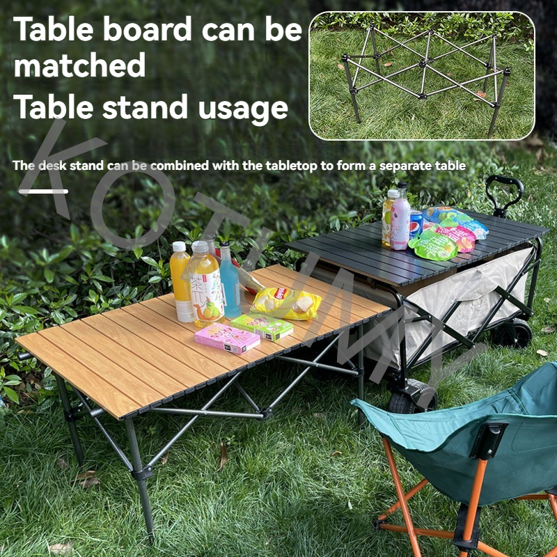 โต๊ะพับแบบปรับได้แบบพกพาสำหรับ - Camping Cooking Table บทวิจารณ์และราคา