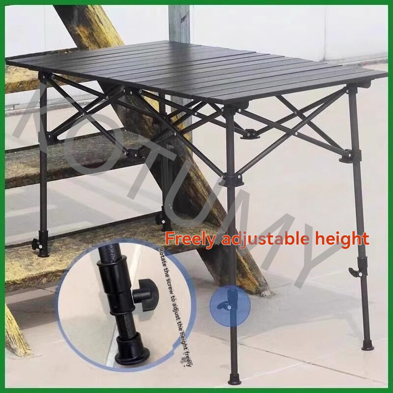 โต๊ะพับแบบปรับได้แบบพกพาสำหรับ - Camping Cooking Table บทวิจารณ์และราคา
