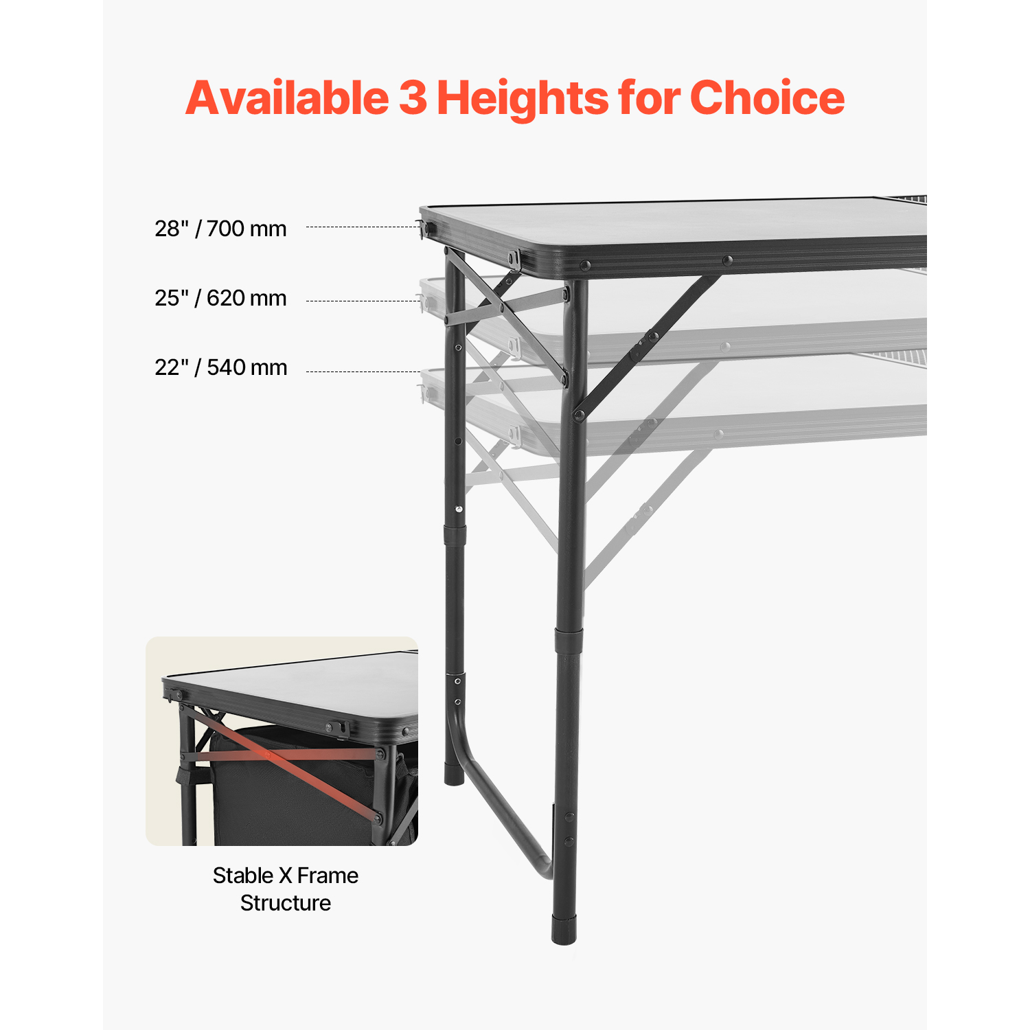 โต๊ะครัวแคมป์ปิ้ง SucceBuy โต๊ - Camping Cooking Table บทวิจารณ์และราคา