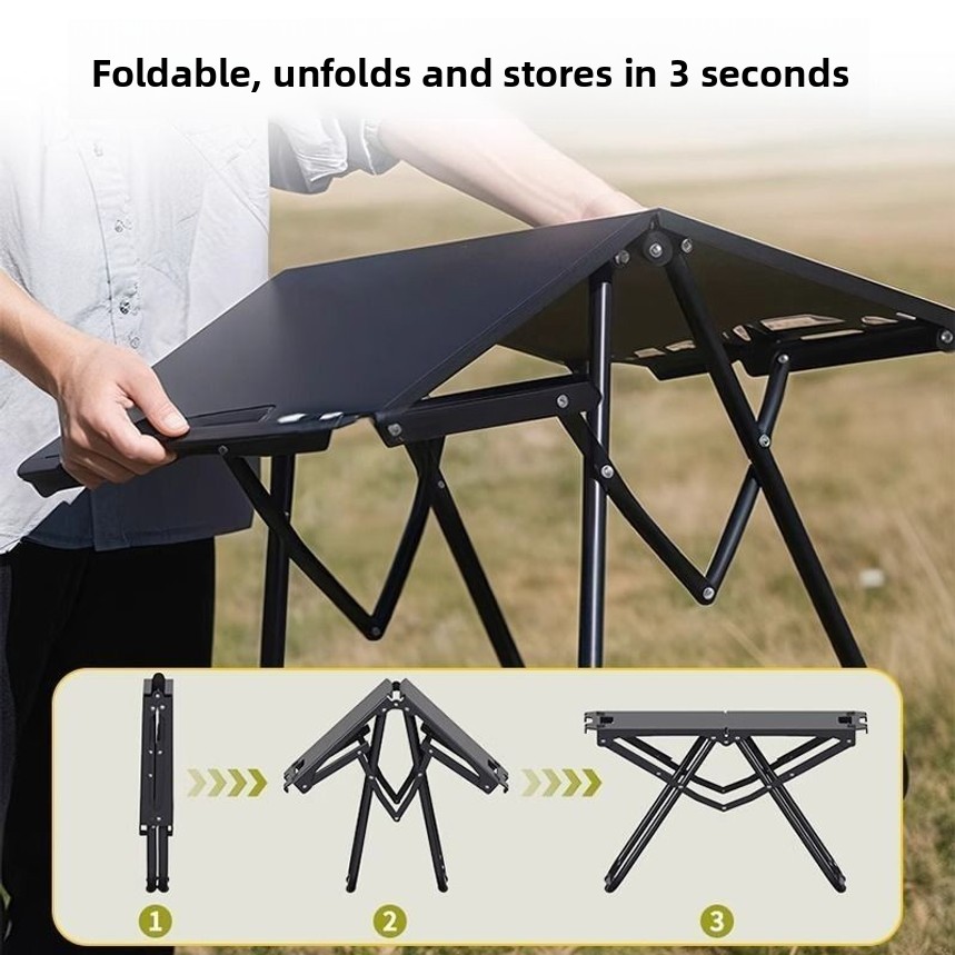 โต๊ะพับได้แบบยุทธวิธี ทำจากเหล - Camping Cooking Table บทวิจารณ์และราคา