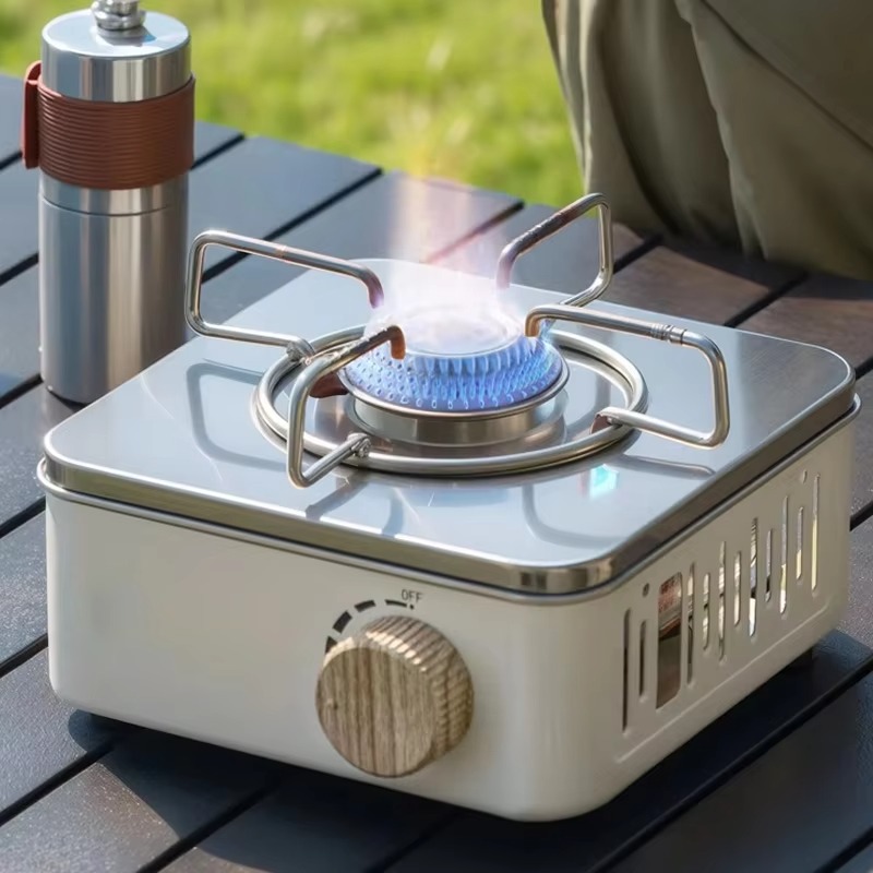 เตาแก๊สบิวเทนแบบพกพา kompor Ga - Camping Cooking Organizer บทวิจารณ์และราคา