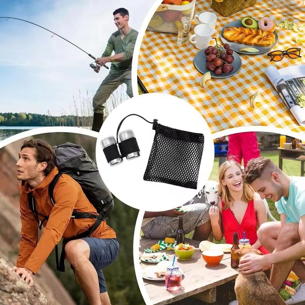 ขวดใส่เกลือและพริกไทยแบบพกพาขน - Camping Cooking Container บทวิจารณ์และราคา