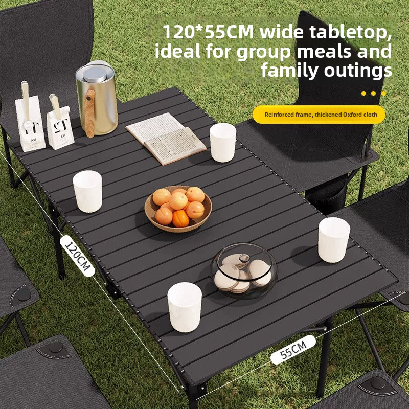 โต๊ะปิกนิกแคมป์ปิ้งกลางแจ้งแบบ - Camping Cooking Table บทวิจารณ์และราคา