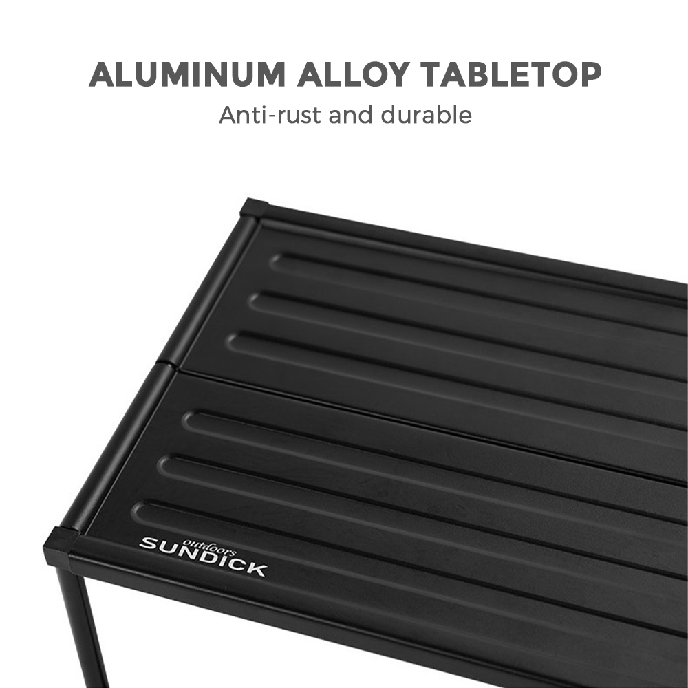 Sundick โต๊ะพับได้แบบเรียบง่าย - Camping Cooking Table บทวิจารณ์และราคา