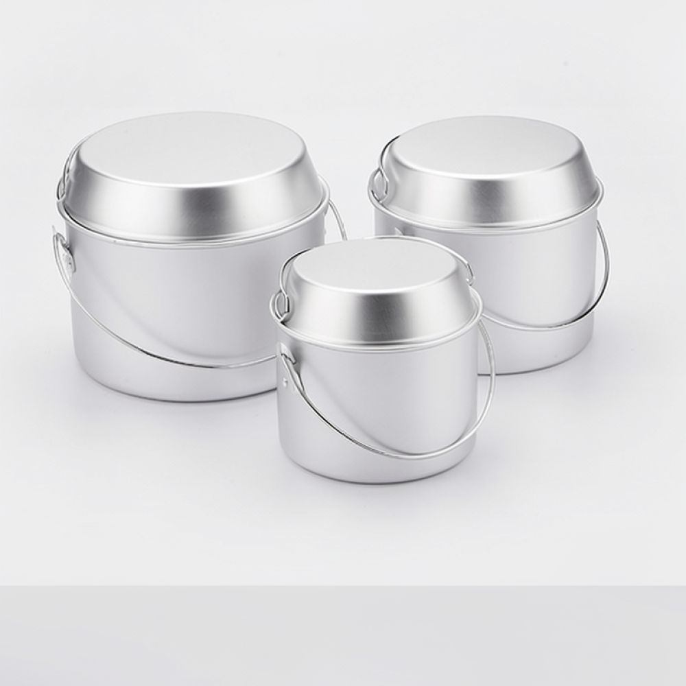 ชุดเครื่องครัวอะลูมิเนียมสำหรั - Camping Cooking Dining Set บทวิจารณ์และราคา